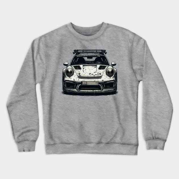 Porsche 911 Crewneck Sweatshirt by Vehicles-Art